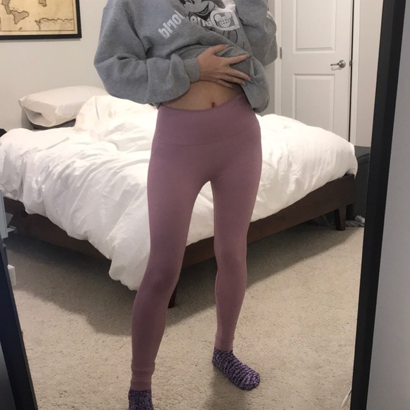 Set Active Leggings Sm Mauve Rosy Brand 